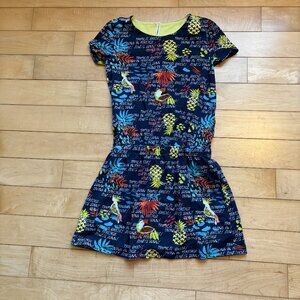 Coccodrillo - Tropical Print Dress, size 10